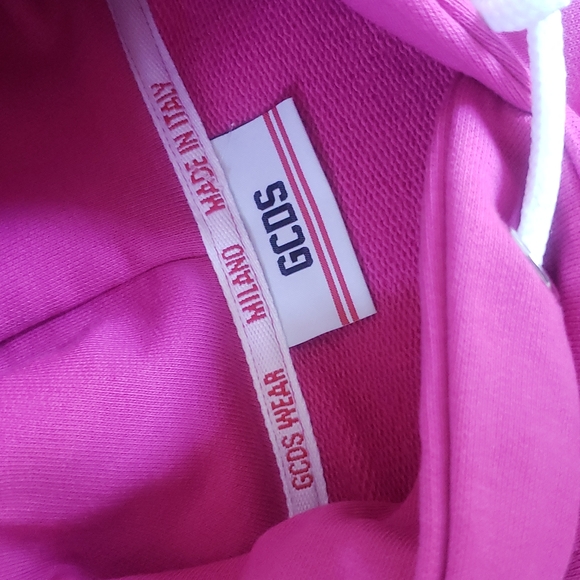 bnwot ***GCDS Fuschia Care Bears print hoodie*** - Picture 2 of 12